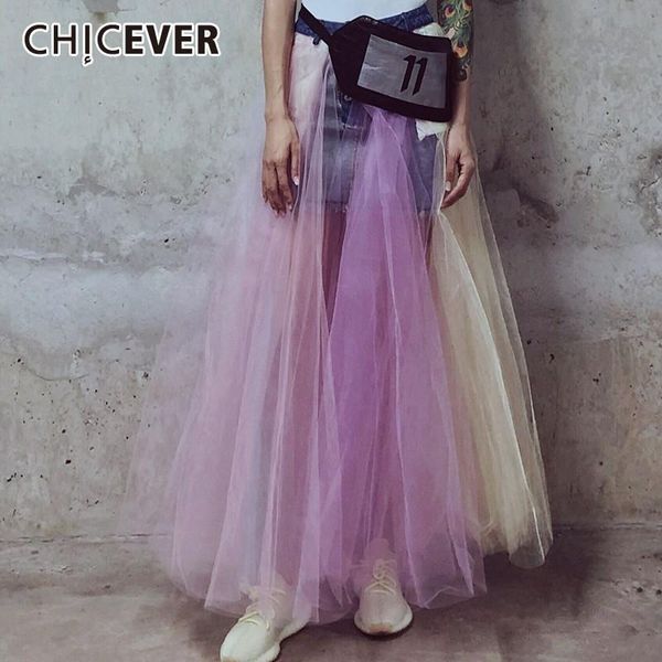 skirts chicever hit color mesh patchwork denim long skirt for women high waist ankle length female fashion 2021 summer, Black
skirts chicever hit color mesh patchwork denim long skirt for women high waist ankle length female fashion 2021 summer, Black