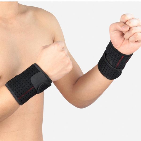 wrist support 1 pair of adjustable wristband aluminium springs sports guard bands for basketball ten, Black;red 
wrist support 1 pair of adjustable wristband aluminium springs sports guard bands for basketball ten, Black;red