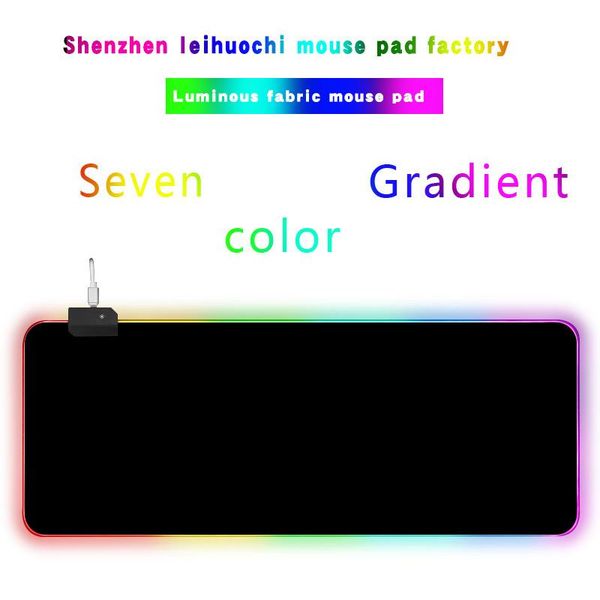 mouse pads & wrist rests thickened pure black rgb luminous pad game office keyboard production
mouse pads & wrist rests thickened pure black rgb luminous pad game office keyboard production
