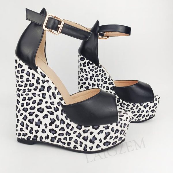 women sandals platform wedge heels ankle strap peep toe ladies pumps summer shoes woman big size 39 42 43 47 52, Black
women sandals platform wedge heels ankle strap peep toe ladies pumps summer shoes woman big size 39 42 43 47 52, Black