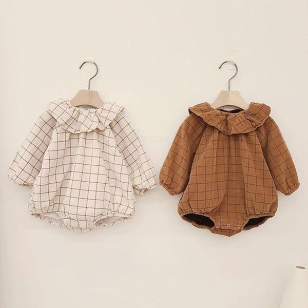 jumpsuits korean spring autumn baby boys girl rompers long sleeves grid born clothes, Blue
jumpsuits korean spring autumn baby boys girl rompers long sleeves grid born clothes, Blue