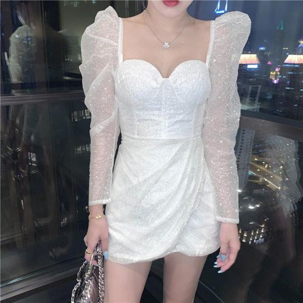 casual dresses bling sheath dress women puff sleeve high waist mini office lady bodycorn autumn zipper sequins evening c890, Black;gray
casual dresses bling sheath dress women puff sleeve high waist mini office lady bodycorn autumn zipper sequins evening c890, Black;gray