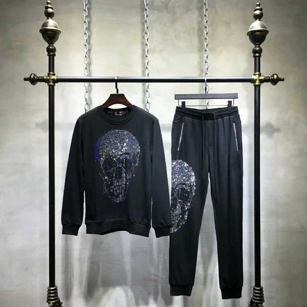 germany fashion luxury designer men's tracksuit crystal skull winter tracksuit set sudaderas hombre suit men track suits sets jacket+pa, Black
germany fashion luxury designer men's tracksuit crystal skull winter tracksuit set sudaderas hombre suit men track suits sets jacket+pa, Black