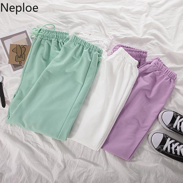 women's pants & capris neploe stretch high waist causal sweat women 2021 summer korean solid long trousers fashion harem femme 4b402, Black;white
women's pants & capris neploe stretch high waist causal sweat women 2021 summer korean solid long trousers fashion harem femme 4b402, Black;white