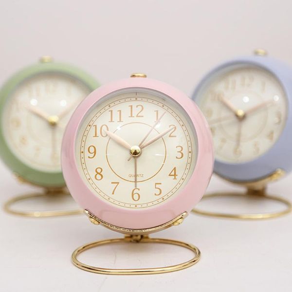 alarm clock table wall without ticking bedside quartz movement fashionable metal modern with warm light round other clocks & accessories
alarm clock table wall without ticking bedside quartz movement fashionable metal modern with warm light round other clocks & accessories