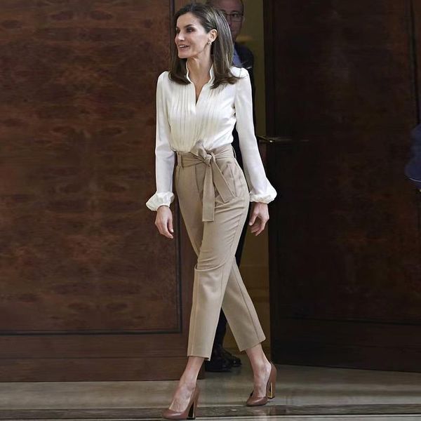 women's two piece pants letizia designer 2021 autumn patchwork fashion vintage elegant chic party casual office white sets
women's two piece pants letizia designer 2021 autumn patchwork fashion vintage elegant chic party casual office white sets