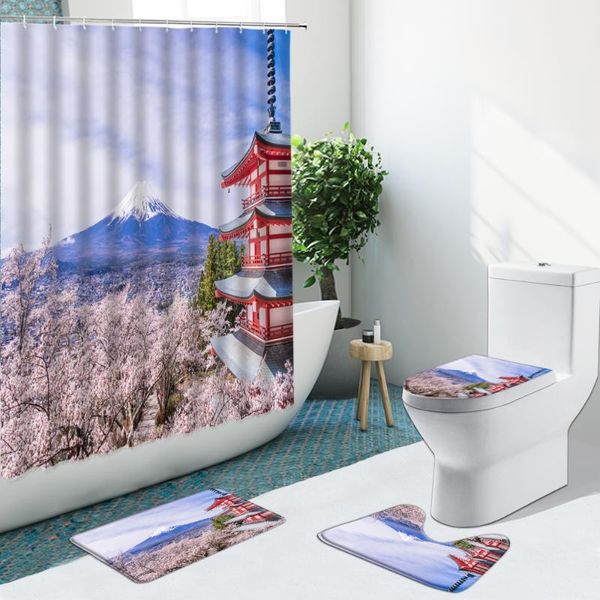 shower curtains mount fuji cherry blossoms curtain bathroom set loft landscape anti-skid rugs toilet lid cover carpet bath mat home decor
shower curtains mount fuji cherry blossoms curtain bathroom set loft landscape anti-skid rugs toilet lid cover carpet bath mat home decor