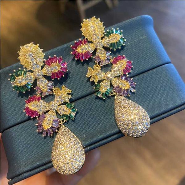 dangle & chandelier women s925 silver needle flower earrings color zircon mixed full
dangle & chandelier women s925 silver needle flower earrings color zircon mixed full