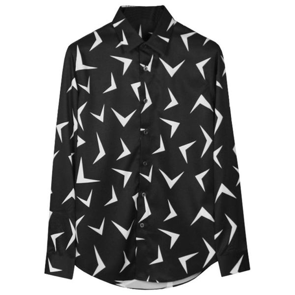 men's casual shirts 2021 men 3d luxurious classic darts boomerang print fashion silk shirt high pocket long-sleeves s 2xl #a11, White;black
men's casual shirts 2021 men 3d luxurious classic darts boomerang print fashion silk shirt high pocket long-sleeves s 2xl #a11, White;black