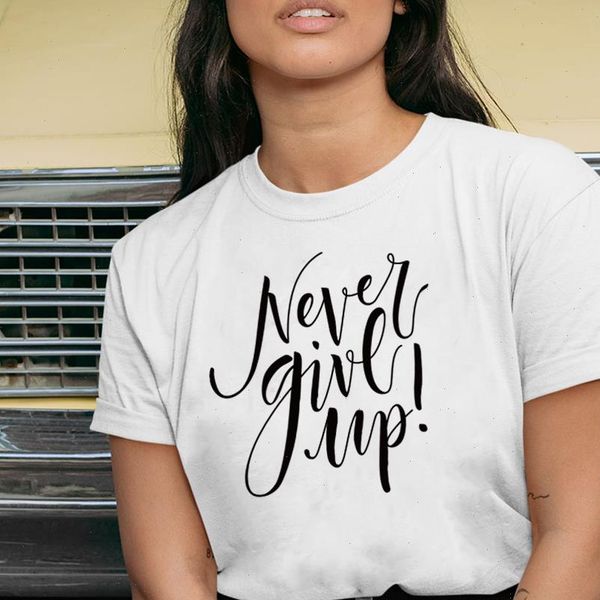 hillbilly women t shirt womens never give up letter shirts short sleeve tees summer gift for girl camisetas, White
hillbilly women t shirt womens never give up letter shirts short sleeve tees summer gift for girl camisetas, White