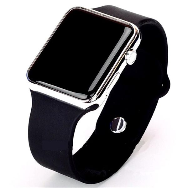 wristwatches men sport led watches men's digital watch silicone electronic clock reloj hombre hodinky relogio masculino, Slivery;brown
wristwatches men sport led watches men's digital watch silicone electronic clock reloj hombre hodinky relogio masculino, Slivery;brown