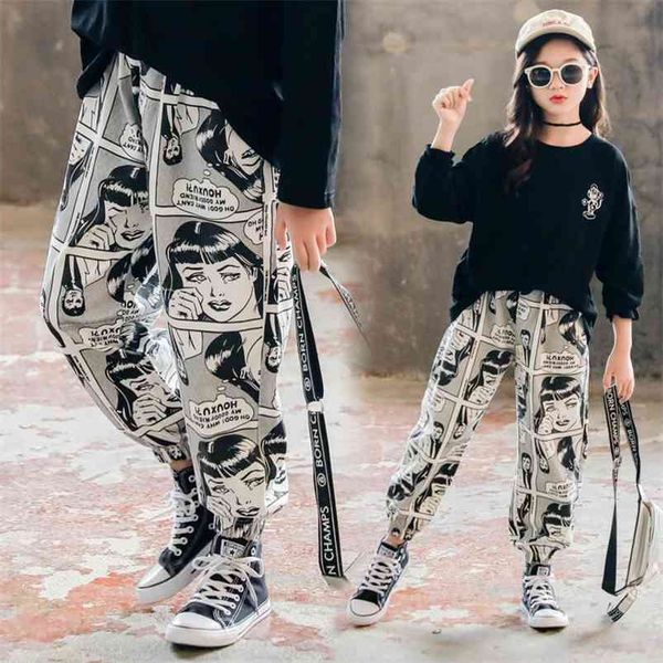 fashion sport pants for big girls teenage cotton graffiti trousers cartoon loose pant toddler girl children sportwear 210622, Blue
fashion sport pants for big girls teenage cotton graffiti trousers cartoon loose pant toddler girl children sportwear 210622, Blue