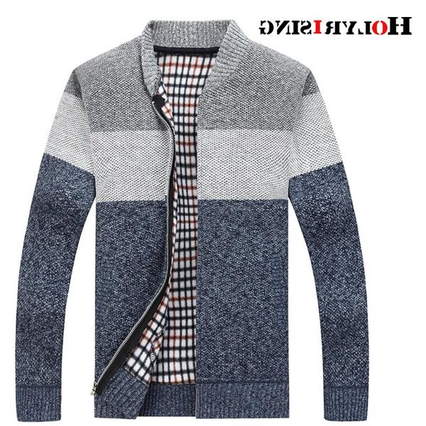 men's sweaters classic sweater men striped cardigan patchwork ropa hombre zipper clothes thicken kitwear long sleeve outwear 18317-5, White;black
men's sweaters classic sweater men striped cardigan patchwork ropa hombre zipper clothes thicken kitwear long sleeve outwear 18317-5, White;black