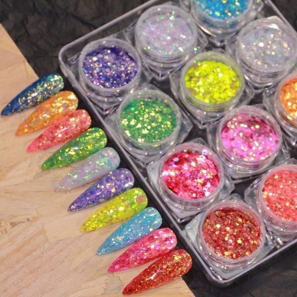 nail glitter high gloss reflective flash powder laser ultra-thin irregular diy design sequins art decoration 12 boxes/set, Silver;gold
nail glitter high gloss reflective flash powder laser ultra-thin irregular diy design sequins art decoration 12 boxes/set, Silver;gold