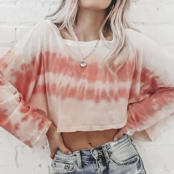 autumn tie dye crop women sweatshirt loose o-neck long sleeve female sweatshirts 2021 streetwear fashion lady pullover women's blouses, White
autumn tie dye crop women sweatshirt loose o-neck long sleeve female sweatshirts 2021 streetwear fashion lady pullover women's blouses, White
