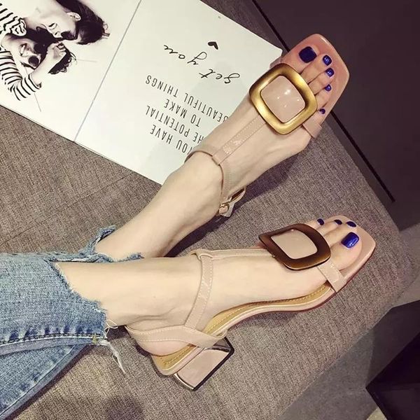 dress shoes summer women sandals pu leather t-tied buckle mid heels ladies platform casual mujer zapatose963, Black
dress shoes summer women sandals pu leather t-tied buckle mid heels ladies platform casual mujer zapatose963, Black