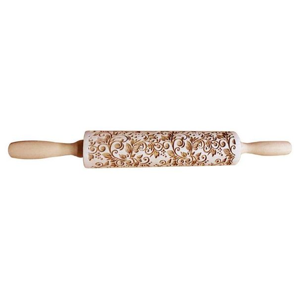 christmas printing rolling pin biscuit pancake solid wood household pressing baking kitchen embossing pins & pastry boards
christmas printing rolling pin biscuit pancake solid wood household pressing baking kitchen embossing pins & pastry boards