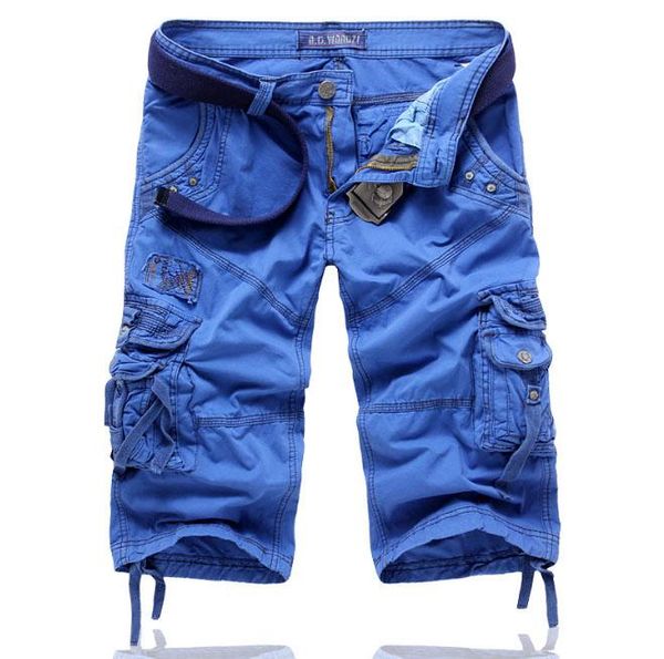 summer style men shorts casual loose trousers zipper cropped straight for blue khaki black men's, White;black
summer style men shorts casual loose trousers zipper cropped straight for blue khaki black men's, White;black