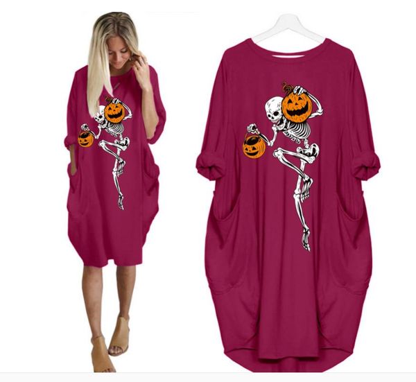 casual dresses loose pocket long sleeve large halloween t-shirt print dress vintage fall maxi clothes party plus size, Black;gray
casual dresses loose pocket long sleeve large halloween t-shirt print dress vintage fall maxi clothes party plus size, Black;gray