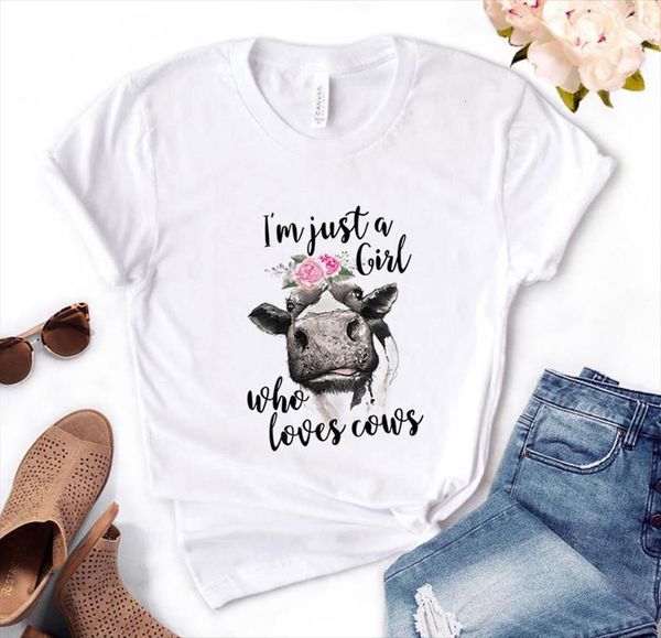 and women im just a mens t shirt womens who loves cows floral print short sleeve o neck loose ladies, White;black
and women im just a mens t shirt womens who loves cows floral print short sleeve o neck loose ladies, White;black