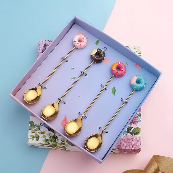 stirring spoon fruit fork with innovative lollipop and cute donut shaped for dessert shops dtt88 spoons
stirring spoon fruit fork with innovative lollipop and cute donut shaped for dessert shops dtt88 spoons