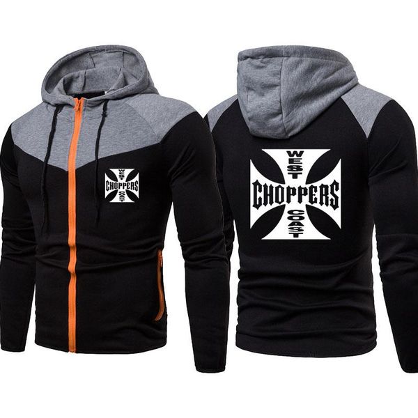 men's hoodies & sweatshirts 2021 jacket mens west choppers anime print baseball casual splicin cotton sports top, Black
men's hoodies & sweatshirts 2021 jacket mens west choppers anime print baseball casual splicin cotton sports top, Black