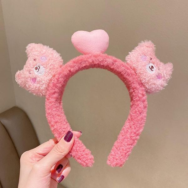 hair clips & barrettes sweet and cute plush bear patterned headband simple stylish face wash hairpin girls must have, Golden;silver
hair clips & barrettes sweet and cute plush bear patterned headband simple stylish face wash hairpin girls must have, Golden;silver