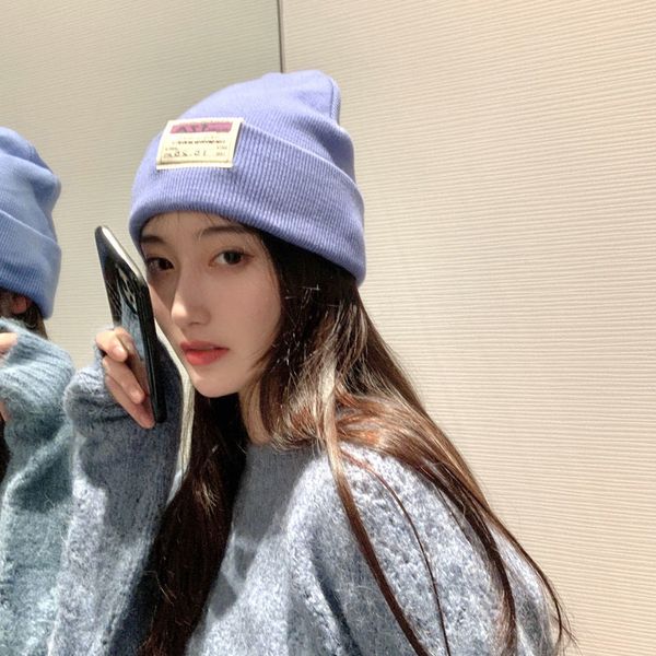 brand caps hat female autumn and winter hip hop cold hat elastic knitted male paste cloth versatile warm wool ear protection couple, Blue;gray
brand caps hat female autumn and winter hip hop cold hat elastic knitted male paste cloth versatile warm wool ear protection couple, Blue;gray