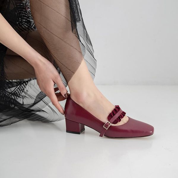 dress shoes high heel women's sweet pumps genuine leather gladiator mary jane ladies dating chaussures femme, Black
dress shoes high heel women's sweet pumps genuine leather gladiator mary jane ladies dating chaussures femme, Black