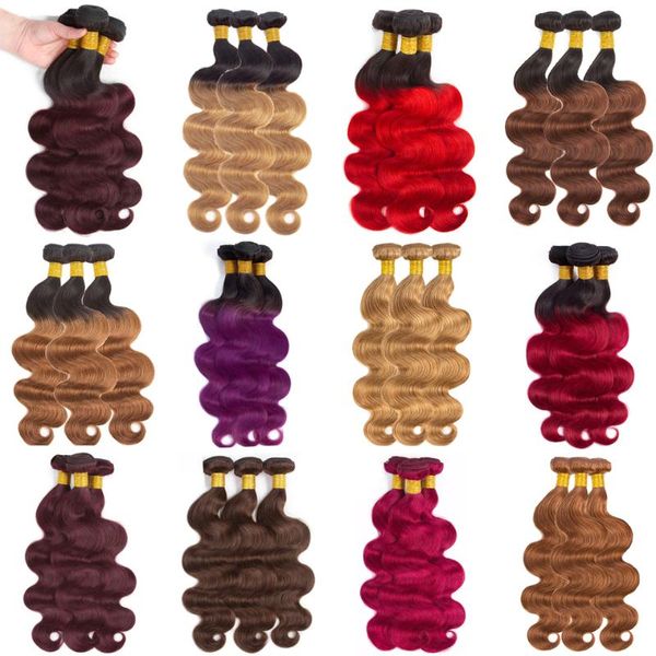 human hair bulks ombre brazilian weave bundles body wave deal remy extension honey blonde t1b/27/99j, Black
human hair bulks ombre brazilian weave bundles body wave deal remy extension honey blonde t1b/27/99j, Black