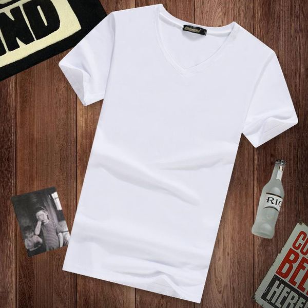 men's t-shirts solid color round neck t-shirt trend in summer sports korean version of half sleeve simple loose for young., White;black
men's t-shirts solid color round neck t-shirt trend in summer sports korean version of half sleeve simple loose for young., White;black