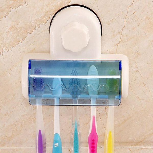 bathroom storage & organization toothbrush holder wall-mounted rack portable for home travel 5pcs toothbrushs
bathroom storage & organization toothbrush holder wall-mounted rack portable for home travel 5pcs toothbrushs