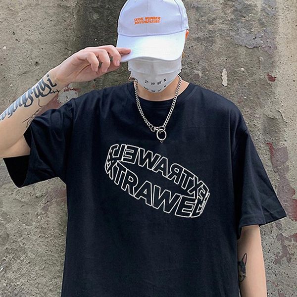 women's t-shirt vapor t-shirts streetwear twisted letters print funny printed tshirt female harajuk short sleeve summer t shirt, White
women's t-shirt vapor t-shirts streetwear twisted letters print funny printed tshirt female harajuk short sleeve summer t shirt, White