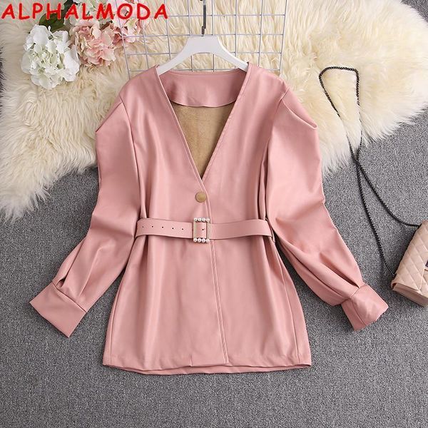 puff sleeve single button women fashion pu leather jacket belted v-neck loose all-match women's & faux, Black
puff sleeve single button women fashion pu leather jacket belted v-neck loose all-match women's & faux, Black