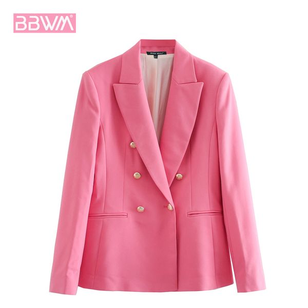 fall fashion casual long sleeve blazer for women web celebrity chic professional suit double-breasted slim coat 210507, White;black
fall fashion casual long sleeve blazer for women web celebrity chic professional suit double-breasted slim coat 210507, White;black