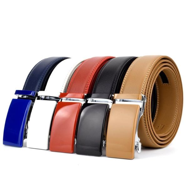 belts 3.5 cm leather black, white, red, blue men's designer automatic buckle, Black;brown
belts 3.5 cm leather black, white, red, blue men's designer automatic buckle, Black;brown
