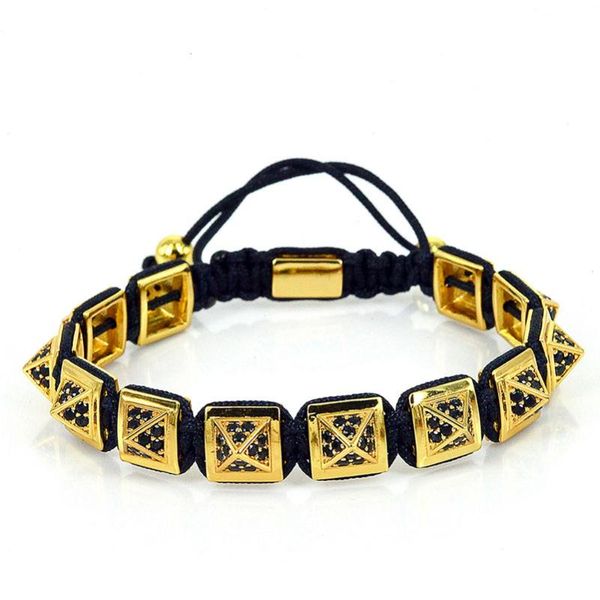 charm bracelets anil arjandas bracelet men micro pave black cz beads pyramid cord macrame pulseira masculina 2021 bijoux, Golden;silver
charm bracelets anil arjandas bracelet men micro pave black cz beads pyramid cord macrame pulseira masculina 2021 bijoux, Golden;silver