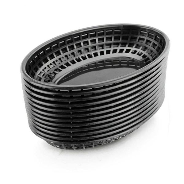 dishes & plates 12pc 9.25'' serving oval fast basket dozen plastic dinner tray hamburger bread cake black red restaurant
dishes & plates 12pc 9.25'' serving oval fast basket dozen plastic dinner tray hamburger bread cake black red restaurant
