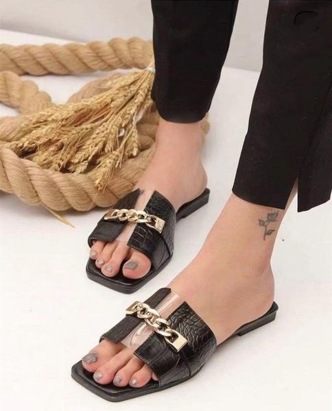 slippers summer 2021 thick soled leisure flat shoes sandals, Black
slippers summer 2021 thick soled leisure flat shoes sandals, Black