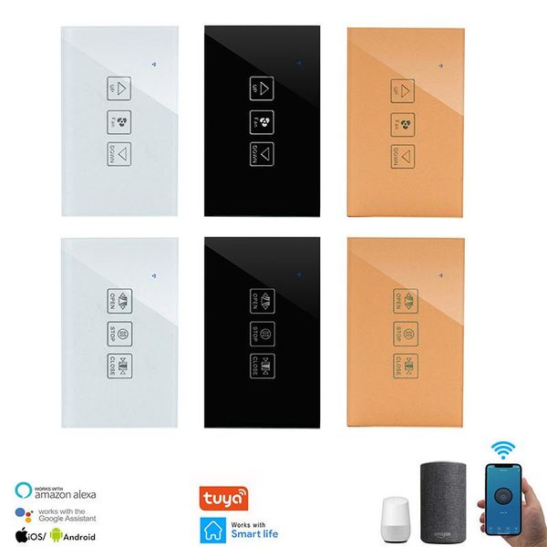 tuya zigbee 3.0 wifi wall touch switch us smart dimming fan curtain 100v-240v home support alexa google control
tuya zigbee 3.0 wifi wall touch switch us smart dimming fan curtain 100v-240v home support alexa google control