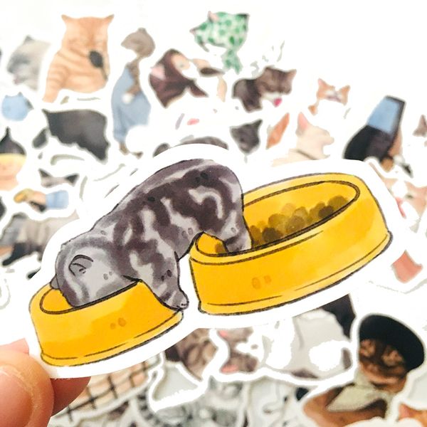 54pcs cute cats stickers non-random car bike luggage sticker lapskateboard motor water bottle snowboard wall decal kids gifts
54pcs cute cats stickers non-random car bike luggage sticker lapskateboard motor water bottle snowboard wall decal kids gifts