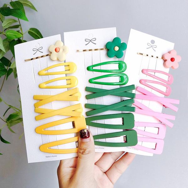 7pcs/set girls cute flower hairpins children sweet hair clips barrette ornament fashion accessories, Slivery;white
7pcs/set girls cute flower hairpins children sweet hair clips barrette ornament fashion accessories, Slivery;white