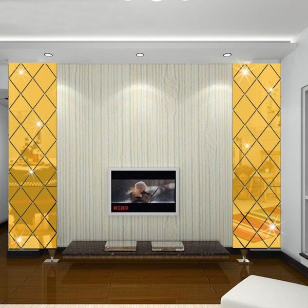 mirrors 1pc gold silver decoration sticker diamond combination acrylic mirror living room bedroom tv sofa background wall
mirrors 1pc gold silver decoration sticker diamond combination acrylic mirror living room bedroom tv sofa background wall