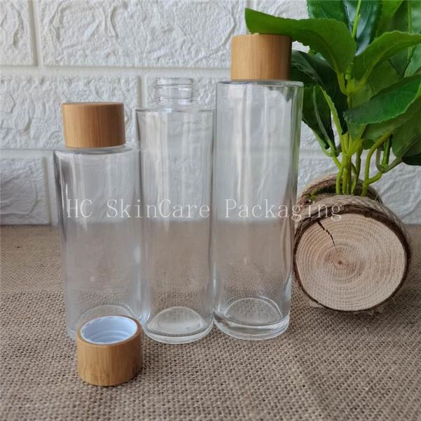 storage bottles & jars 100ml 120ml 150ml clear glass cosmetic lotion bottle with bamboo screw cap lid environmental
storage bottles & jars 100ml 120ml 150ml clear glass cosmetic lotion bottle with bamboo screw cap lid environmental