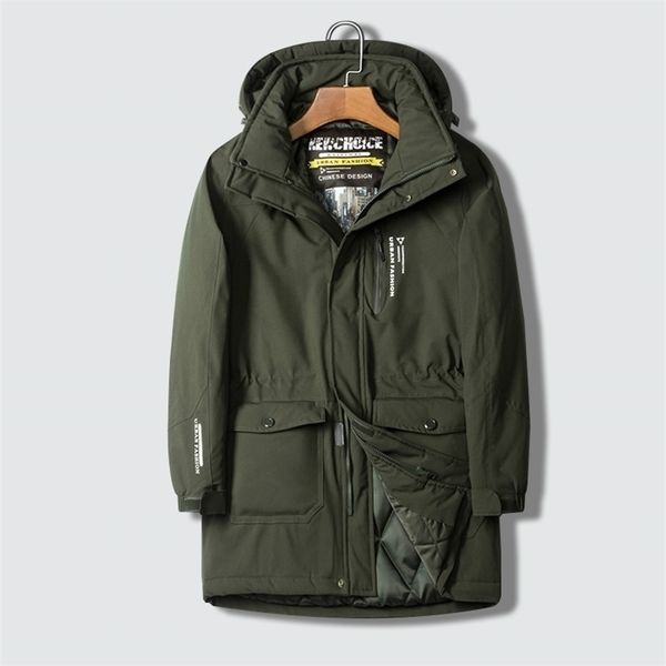 men's winter jacket hooded large size 8xl warm coat mid long windbreaker male autumn thick down cotton-padd thermal parka men 211129, Black
men's winter jacket hooded large size 8xl warm coat mid long windbreaker male autumn thick down cotton-padd thermal parka men 211129, Black