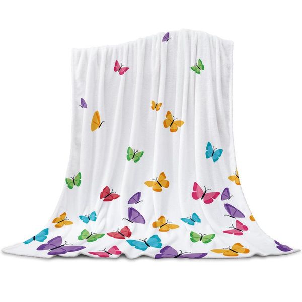 blankets colorful butterfly white home textile blanket cover decorative fleece for sofa bed throw kids adults
blankets colorful butterfly white home textile blanket cover decorative fleece for sofa bed throw kids adults