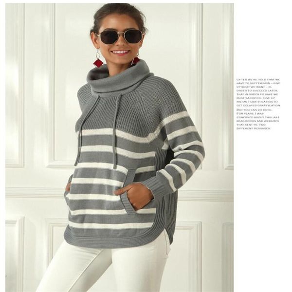 women turtleneck sweater fall winter long sleeve strip pullover homme with pocket drawstring plus size xxl pink green women's swea swea, White;black
women turtleneck sweater fall winter long sleeve strip pullover homme with pocket drawstring plus size xxl pink green women's swea swea, White;black