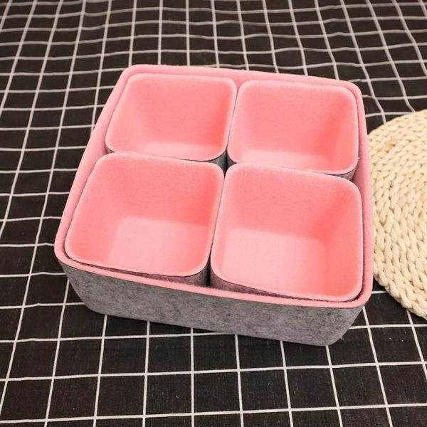 storage baskets modern and simple five-piece felt folding scratch-resistant multi-purpose box fruit sundries basket
storage baskets modern and simple five-piece felt folding scratch-resistant multi-purpose box fruit sundries basket