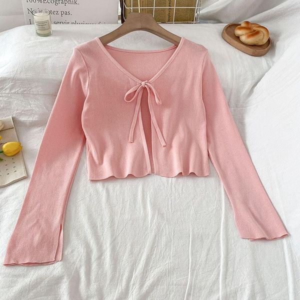 women's jackets long sleeve v-neck knitted cardigan short coat women 2021 autumn causal slim shawl jacket sunscreen knitting top, Black;brown
women's jackets long sleeve v-neck knitted cardigan short coat women 2021 autumn causal slim shawl jacket sunscreen knitting top, Black;brown