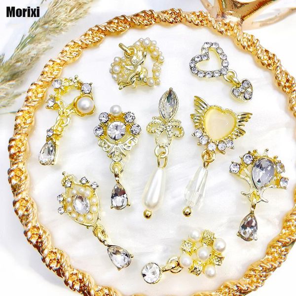 nail art decorations 5pcs/lot rhinestone for manicure decoration metal alloy diamond zircon pearls heart angle design jewelry rh003, Silver;gold
nail art decorations 5pcs/lot rhinestone for manicure decoration metal alloy diamond zircon pearls heart angle design jewelry rh003, Silver;gold